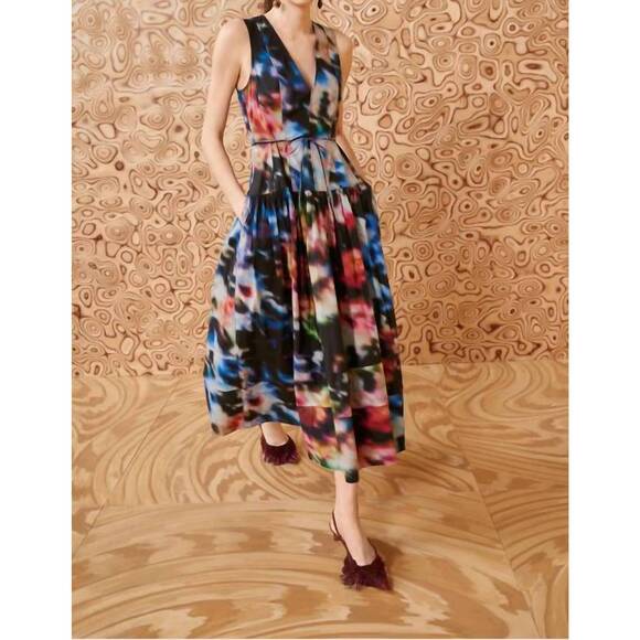 ULLA JOHNSON Dresses & Skirts - NEW ULLA JOHNSON kiran midi dress in aura